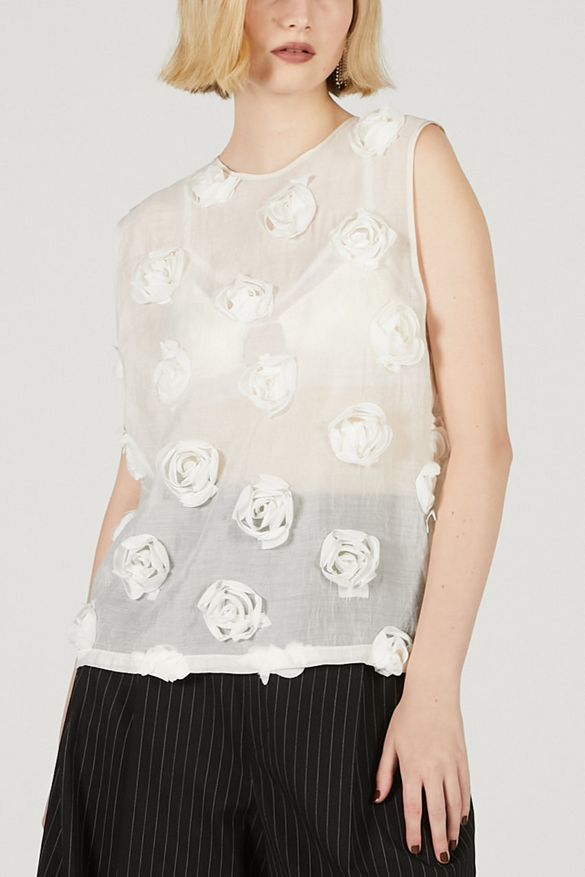 Rose Sleeve Vest - 2025 SUMMER