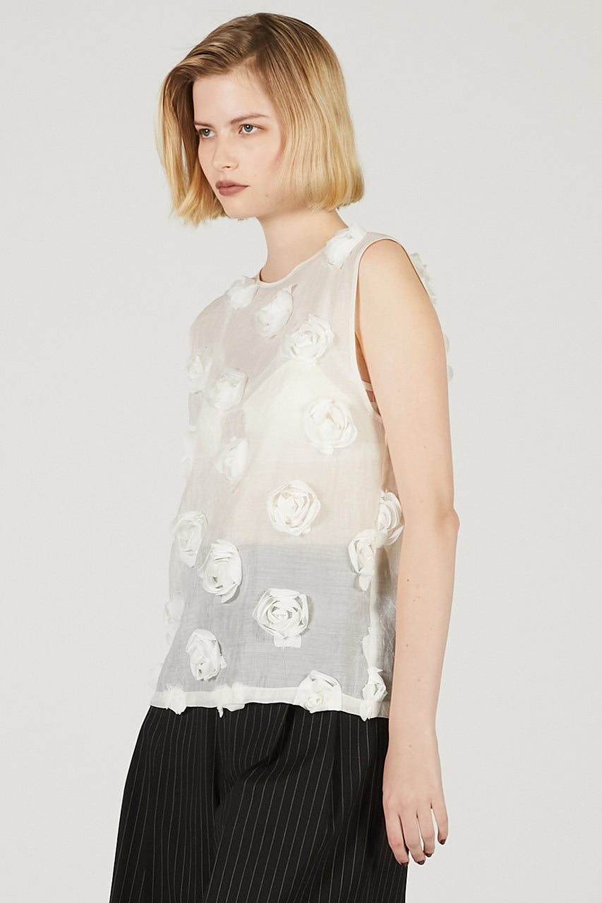 Rose Sleeve Vest - 2025 SUMMER