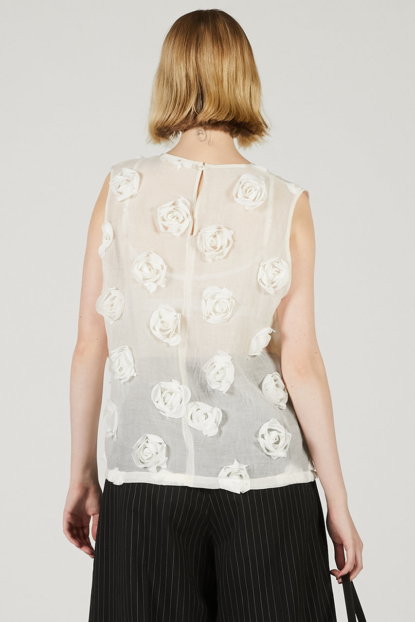 Rose Sleeve Vest - 2025 SUMMER