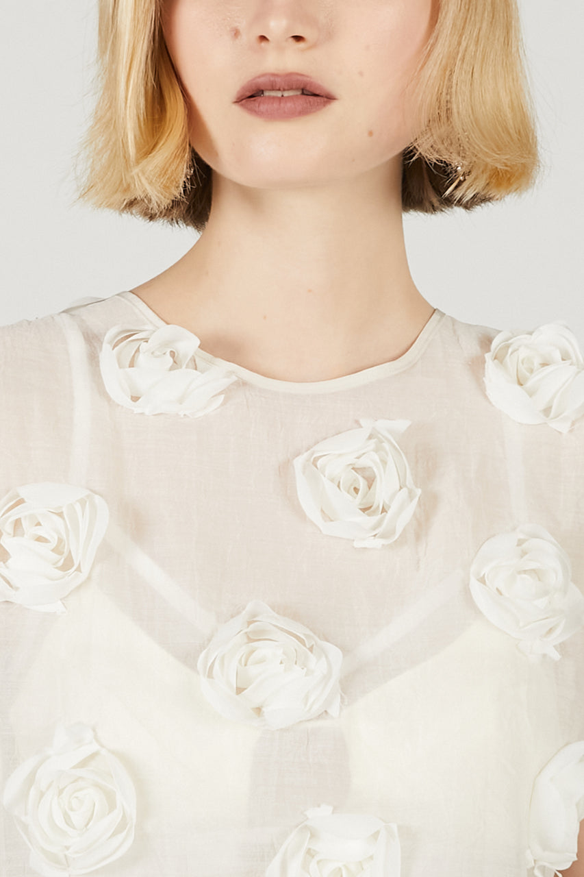 Rose Sleeve Vest - 2025 SUMMER