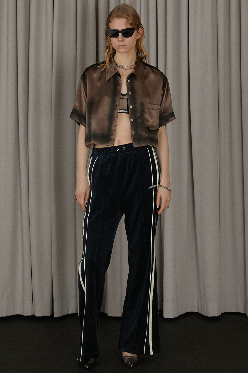 Painted Satin Short Shirt - SALE