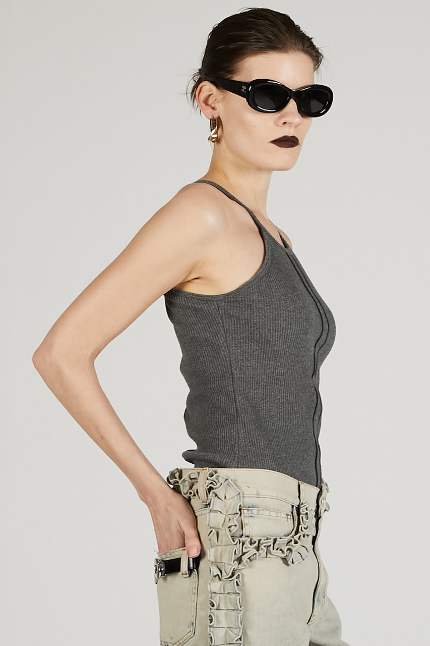 American Sleeve Top With Cup