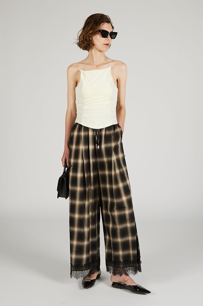 Pile Camisole With Cup