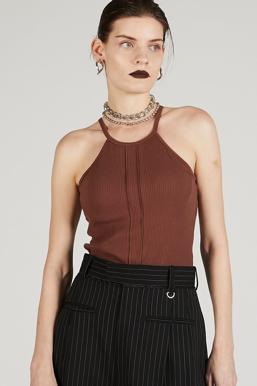 【新品未着用】MEER. AMERICAN SLEEVE FLARE TOP American Sleeve Top With Cup