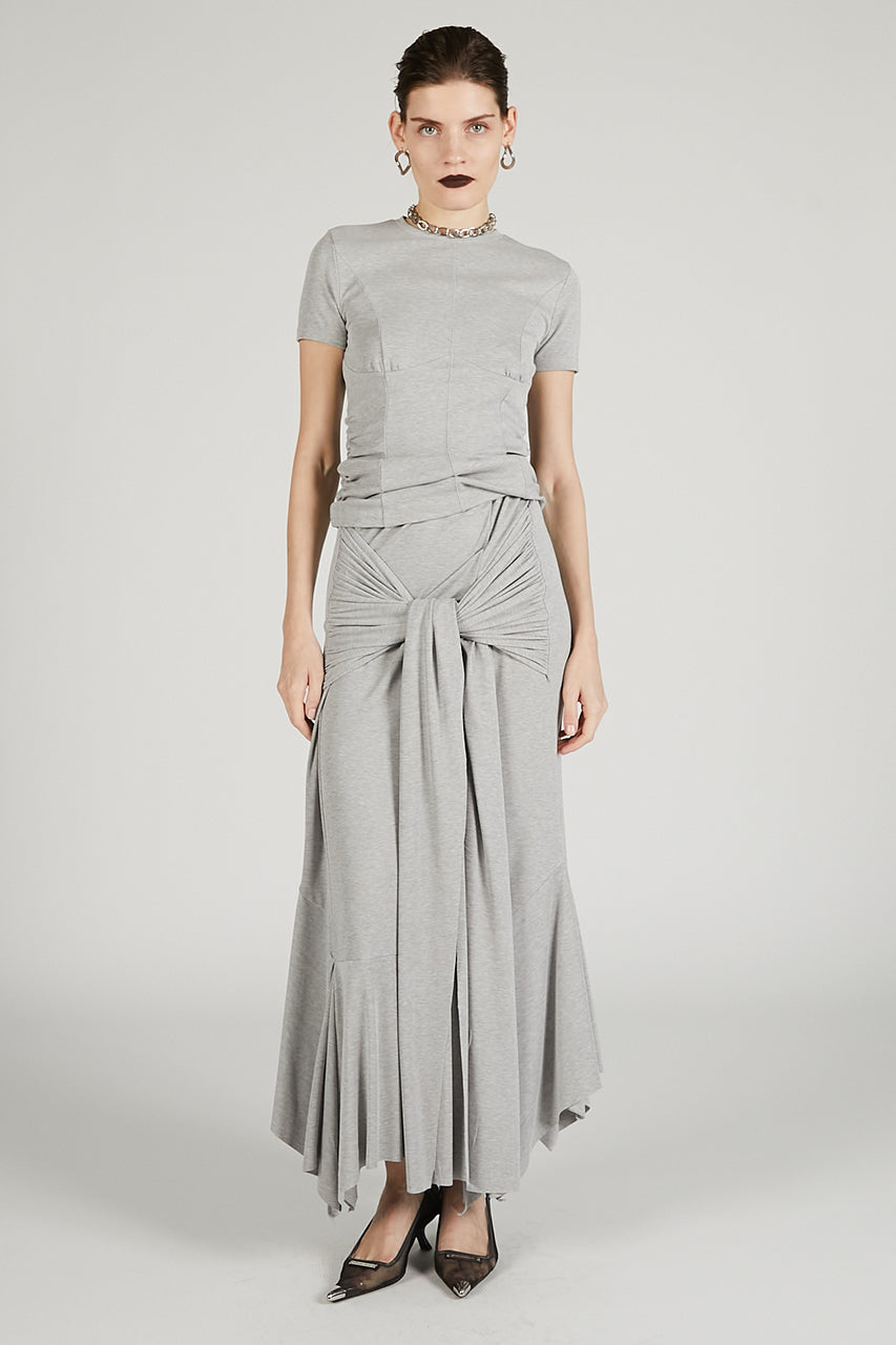 Jersey Tie Skirt - 2025 SUMMER