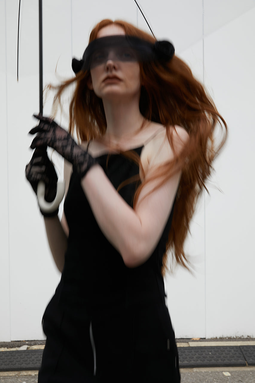 Sheer Rose Headpiece