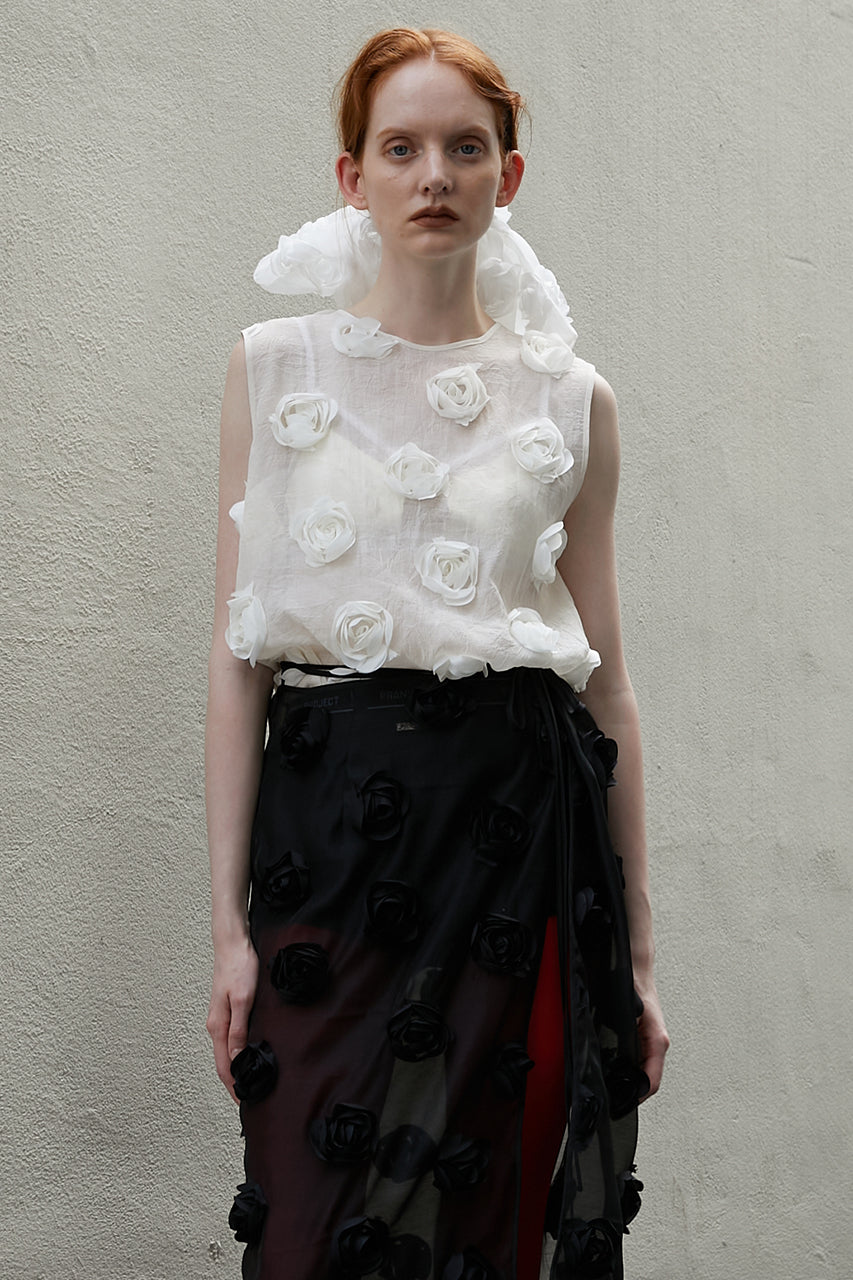 Rose Sleeve Vest - SALE