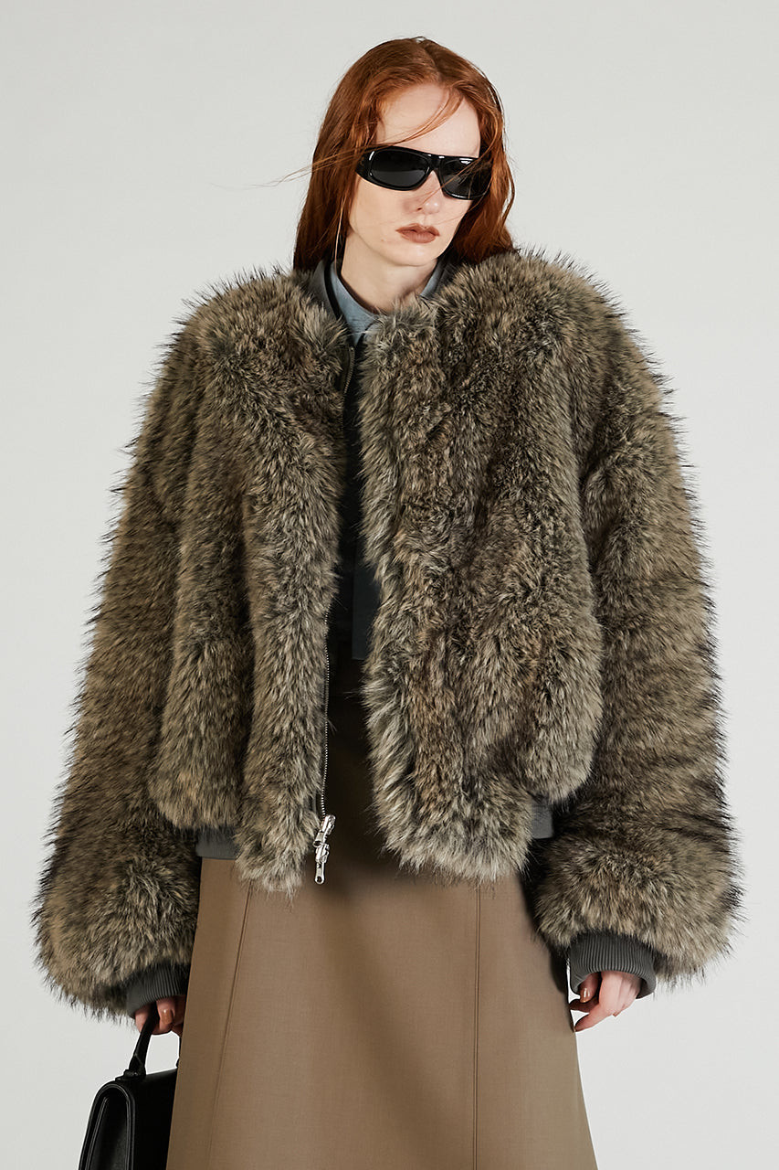 Reversible fur MA-1 - 2025 AUTUMN