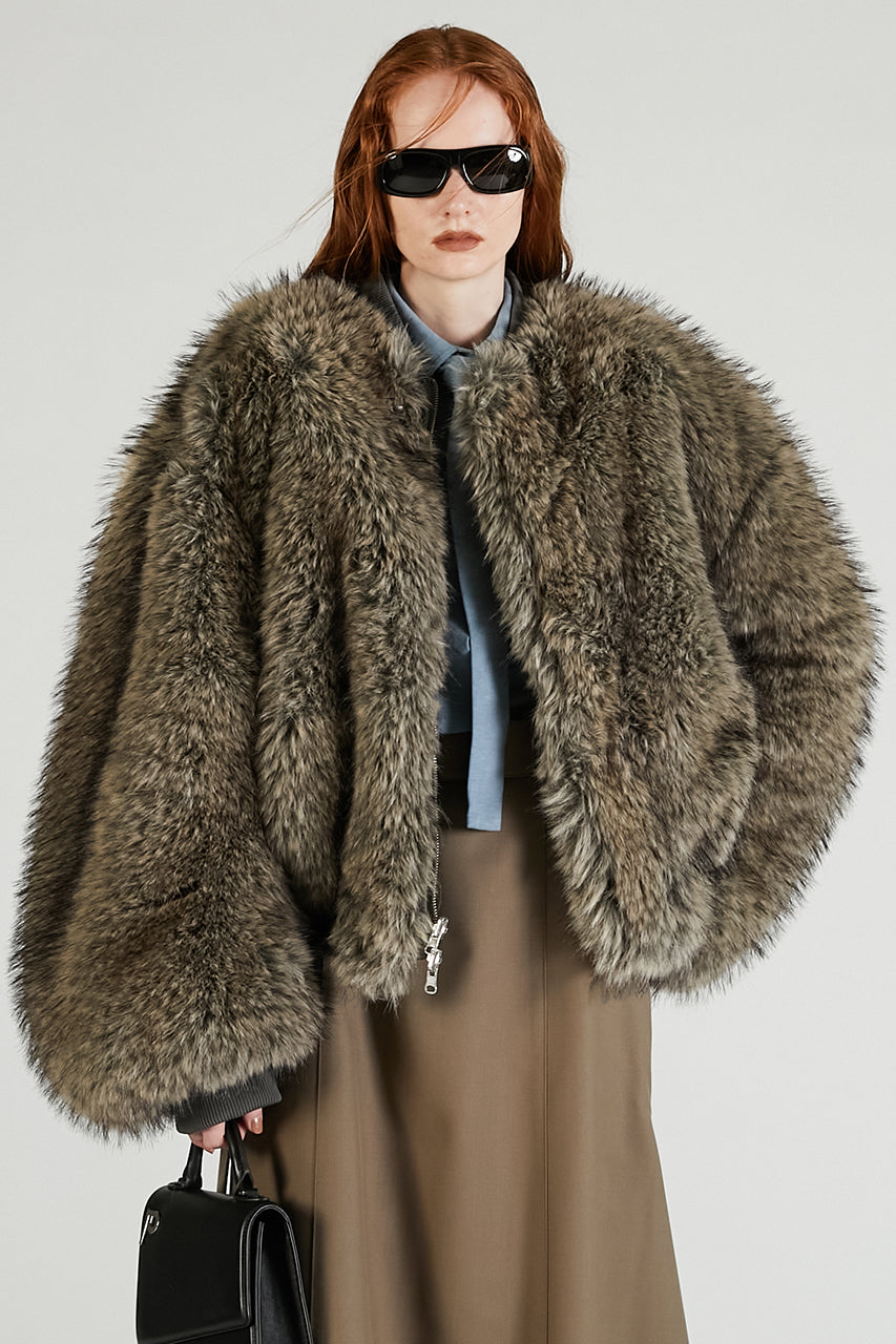 Reversible fur MA-1 - 2025 AUTUMN
