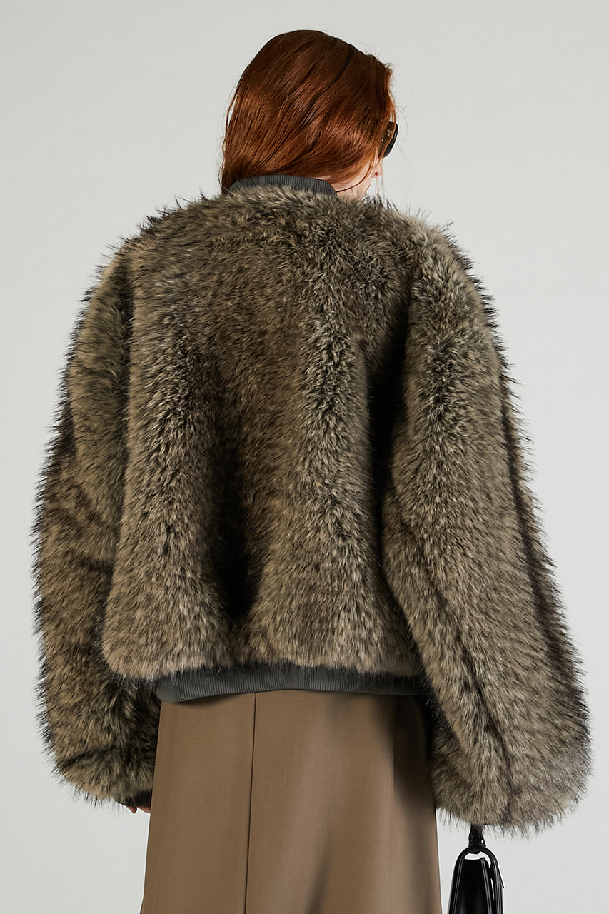 Reversible fur MA-1 - 2025 AUTUMN