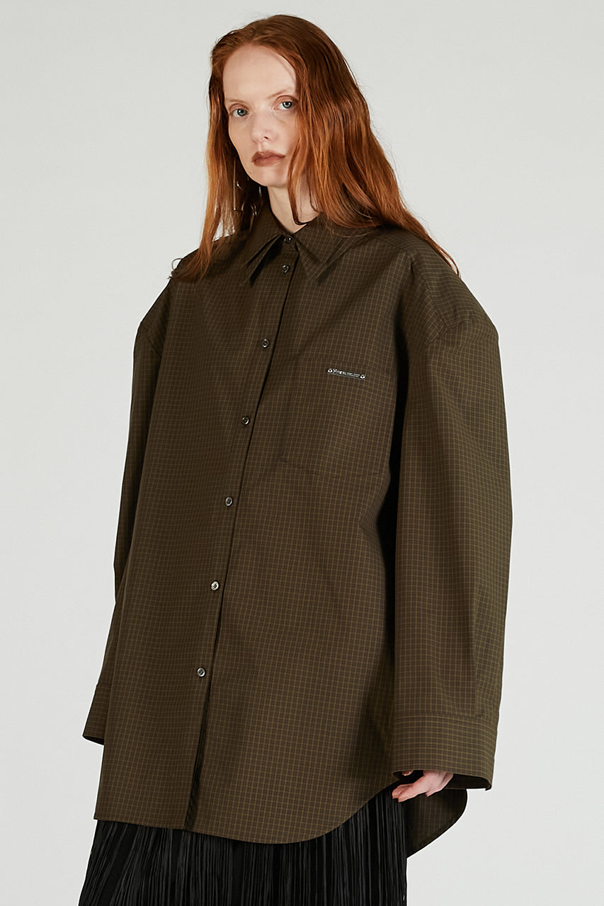 Double Collar Power Shirt Over Shirt