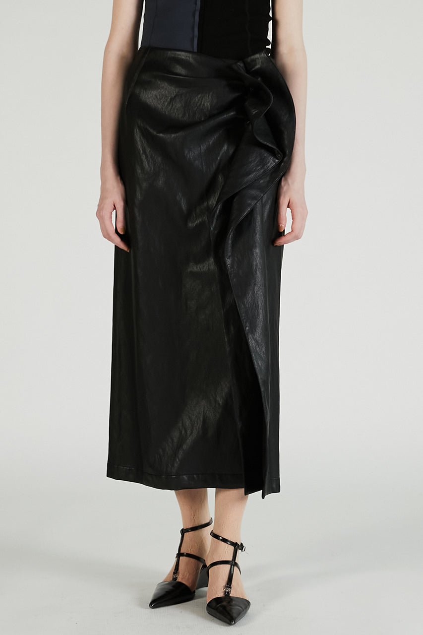 Ruffle Trim Skirt