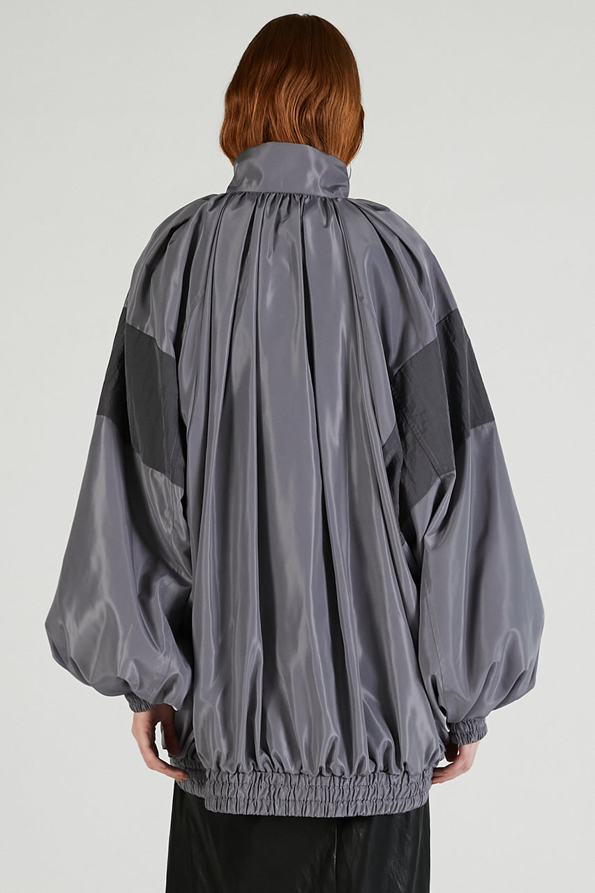 Volume Gathered Trucker Blouson