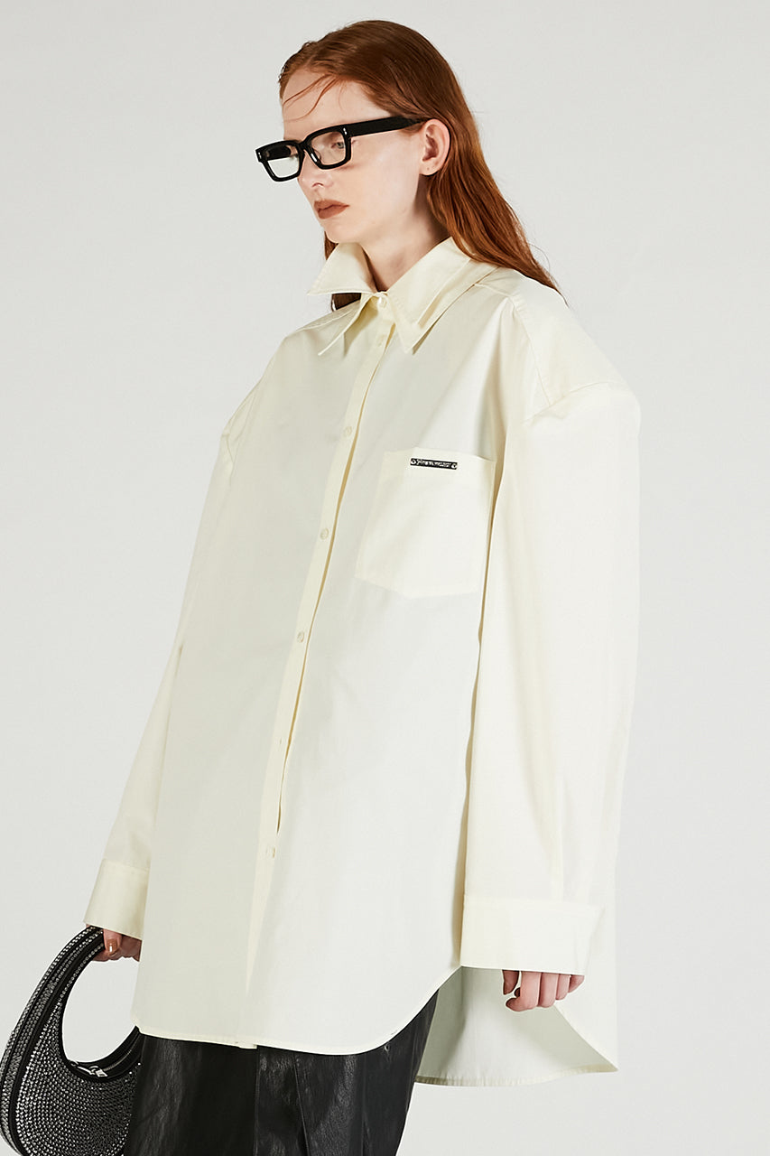 Double Collar Power Shirt Over Shirt