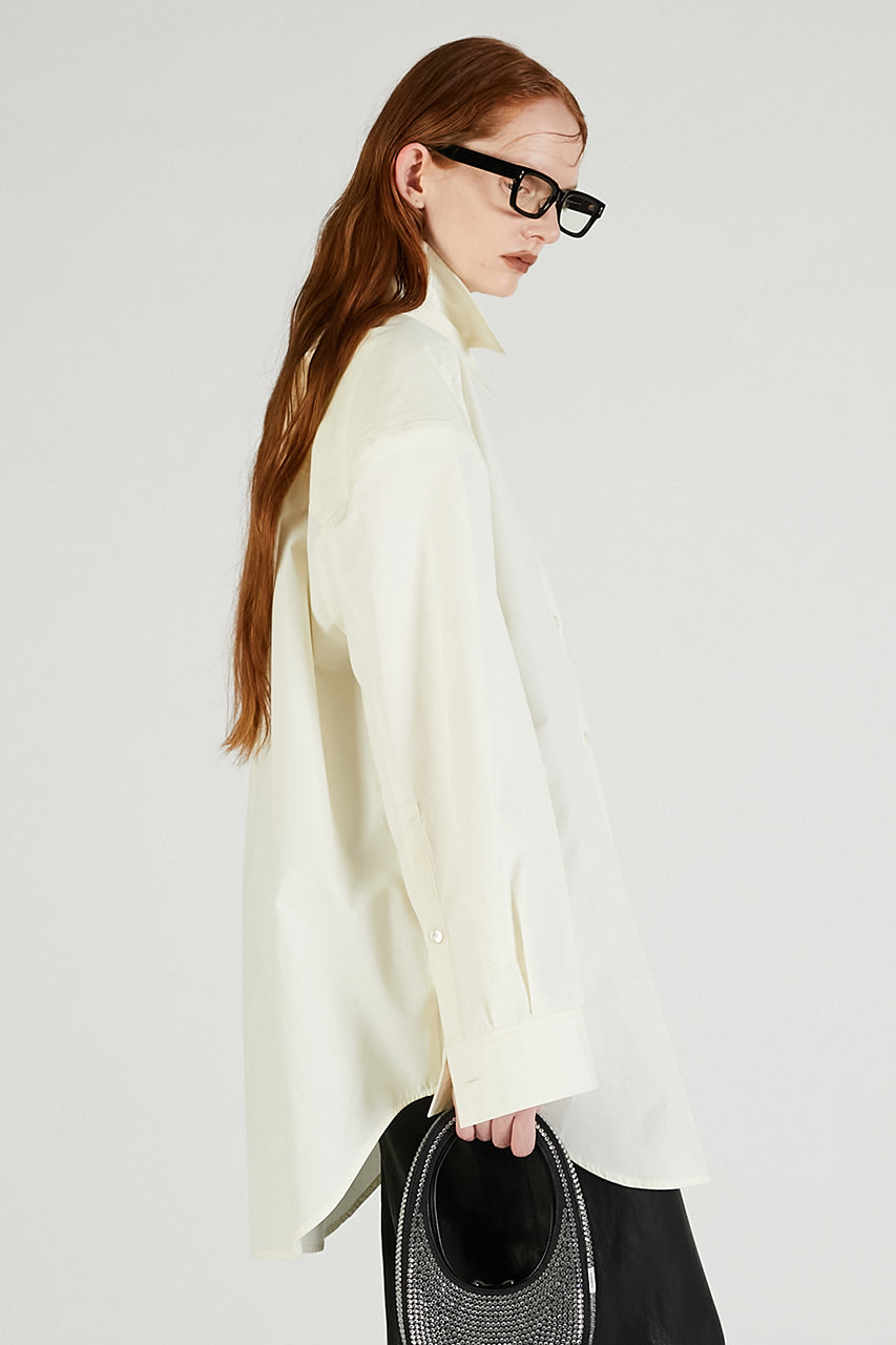 Double Collar Power Shirt Over Shirt