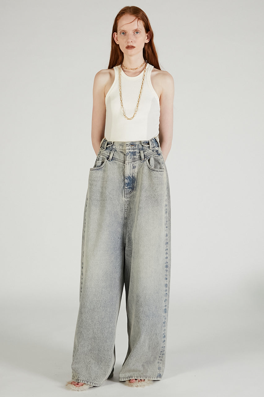 Low Crotch Loose Denim