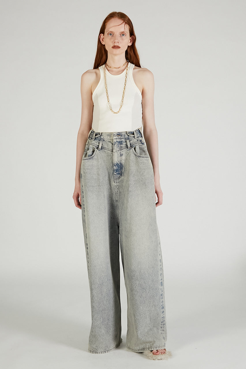 Box Chain Lariat Necklace