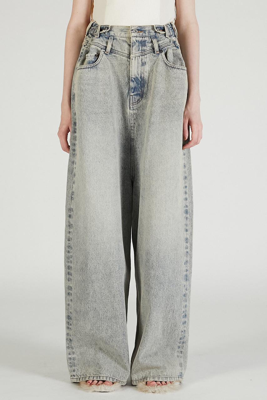 Low Crotch Loose Denim