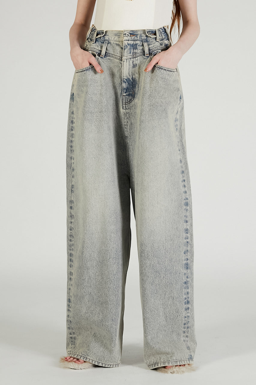 Low Crotch Loose Denim