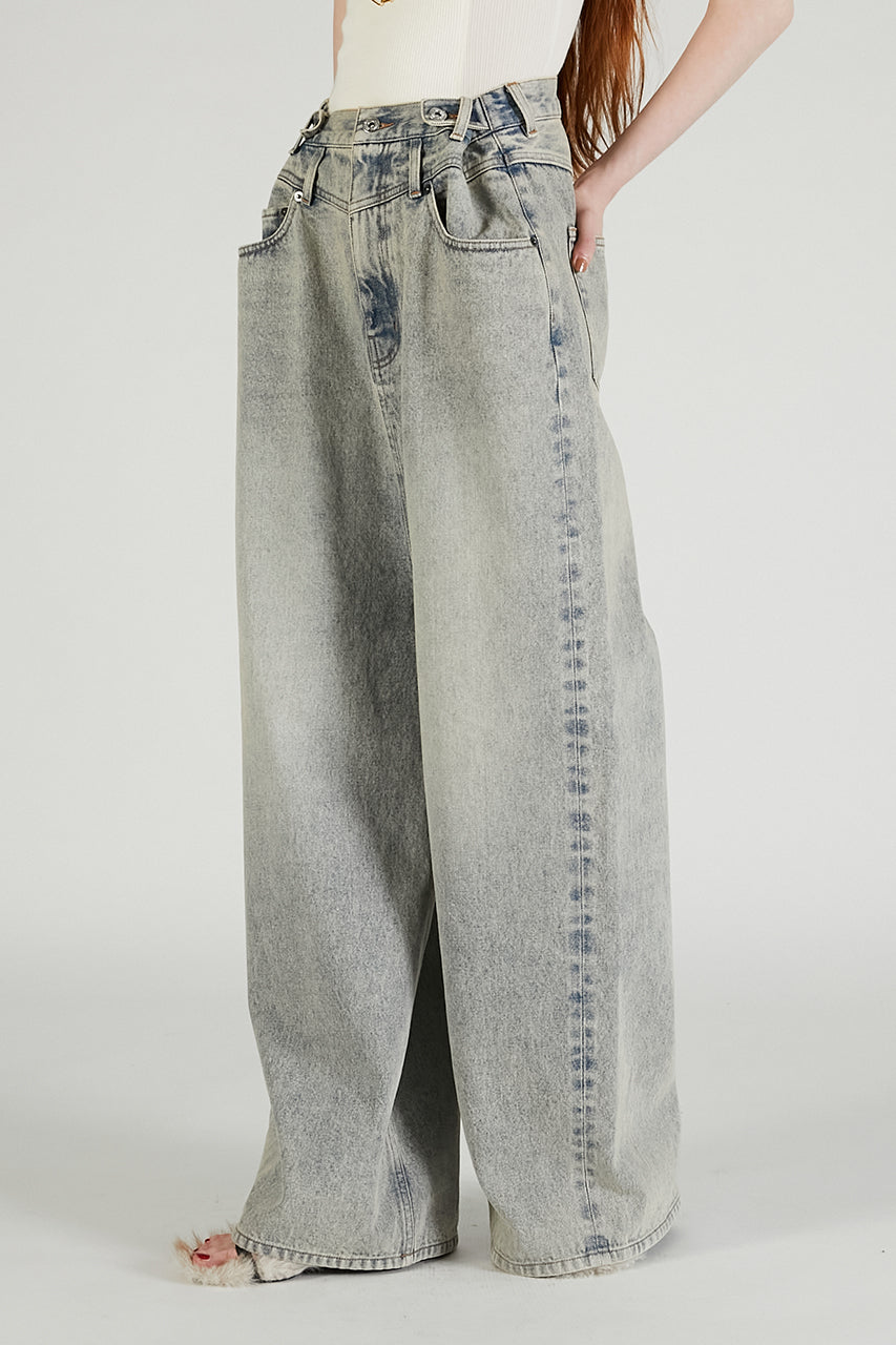 Low Crotch Loose Denim