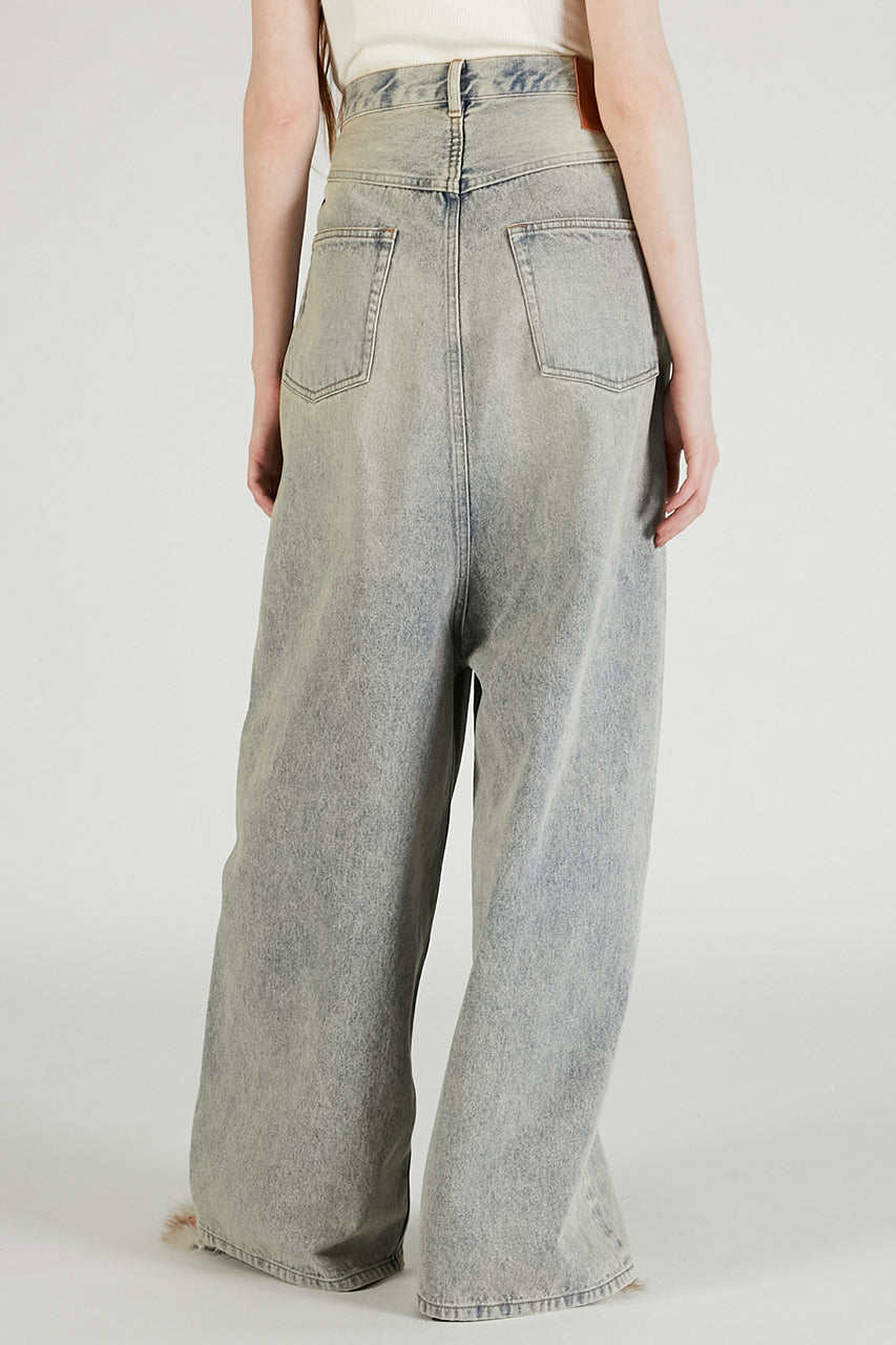 Low Crotch Loose Denim