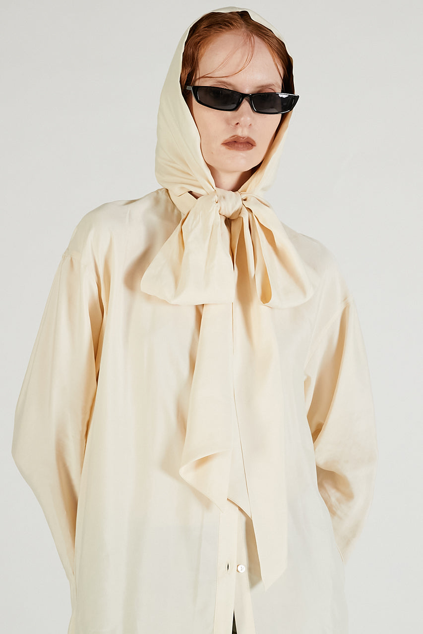 Bow tie shirt - 2025 AUTUMN
