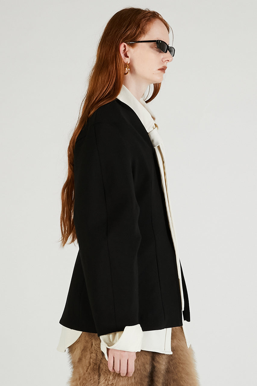 Cocoon Sleeve Zip Top - 2025 AUTUMN