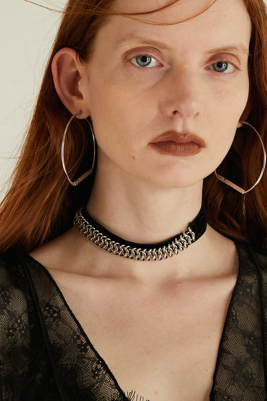 Logo Hoop Earrings