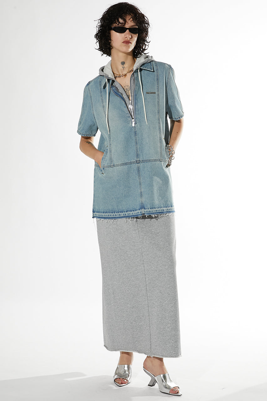 Denim Zip Tunic