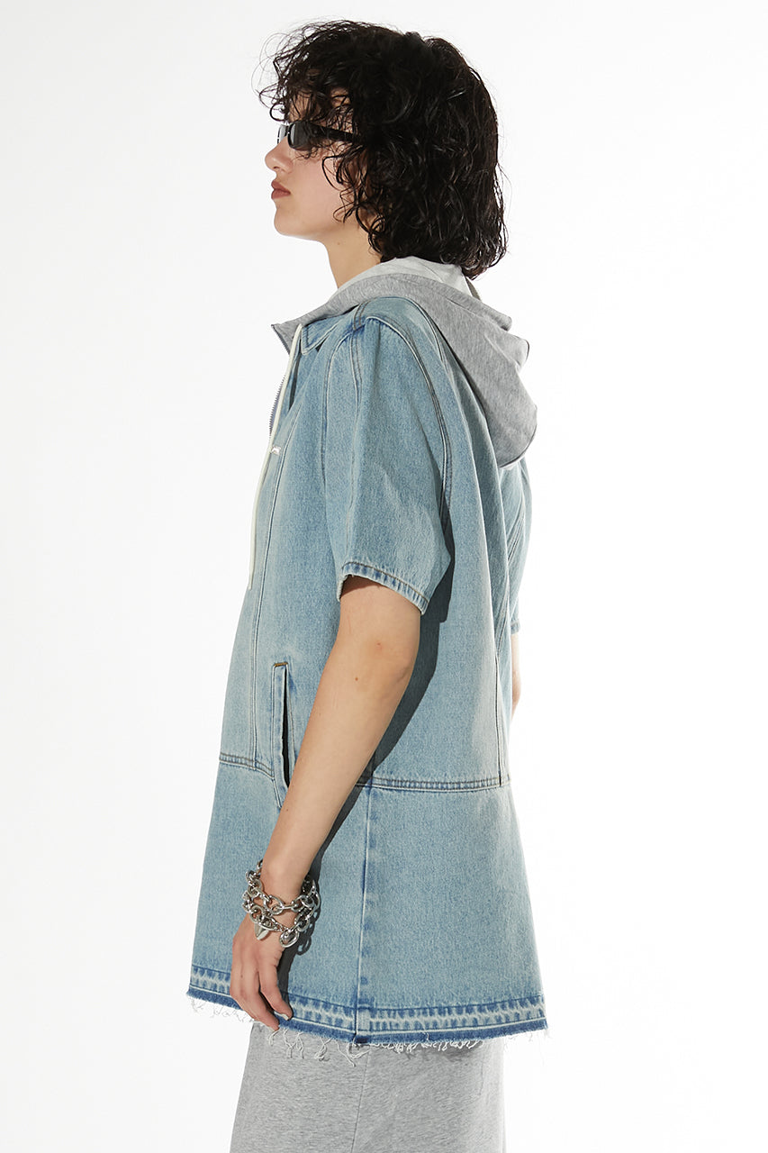 Denim Zip Tunic