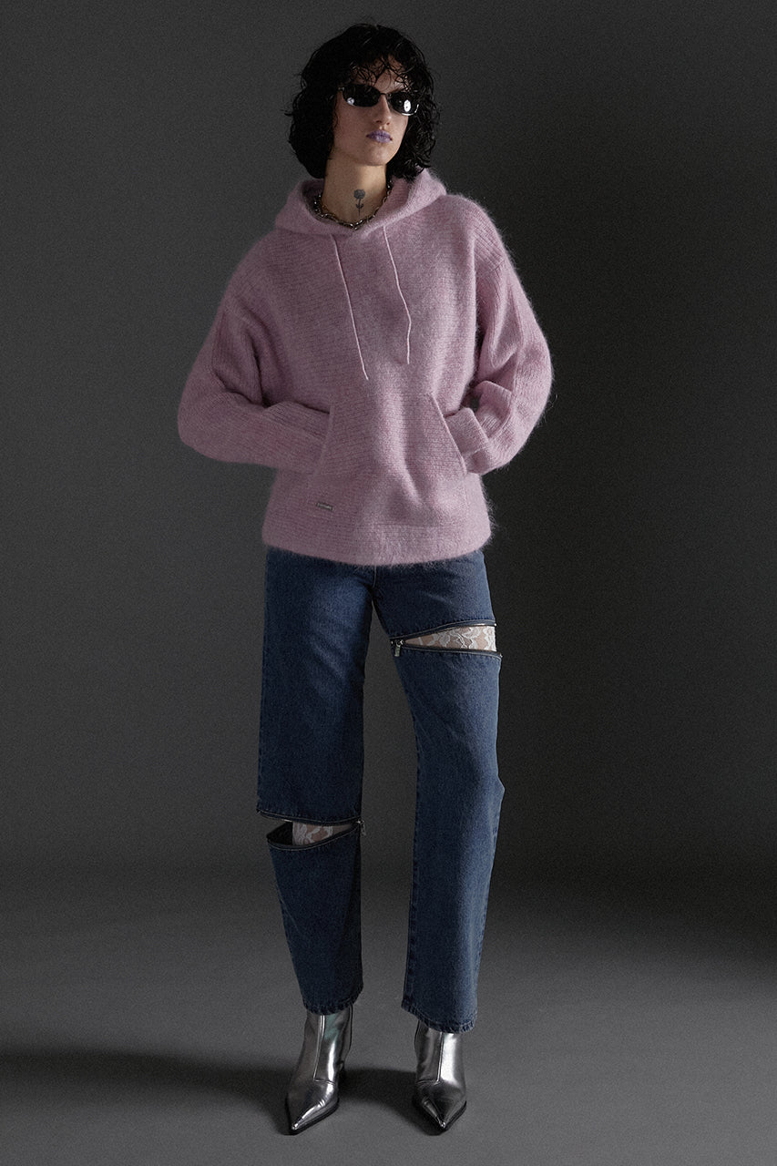 Asymmetry Fastener Denim - SALE
