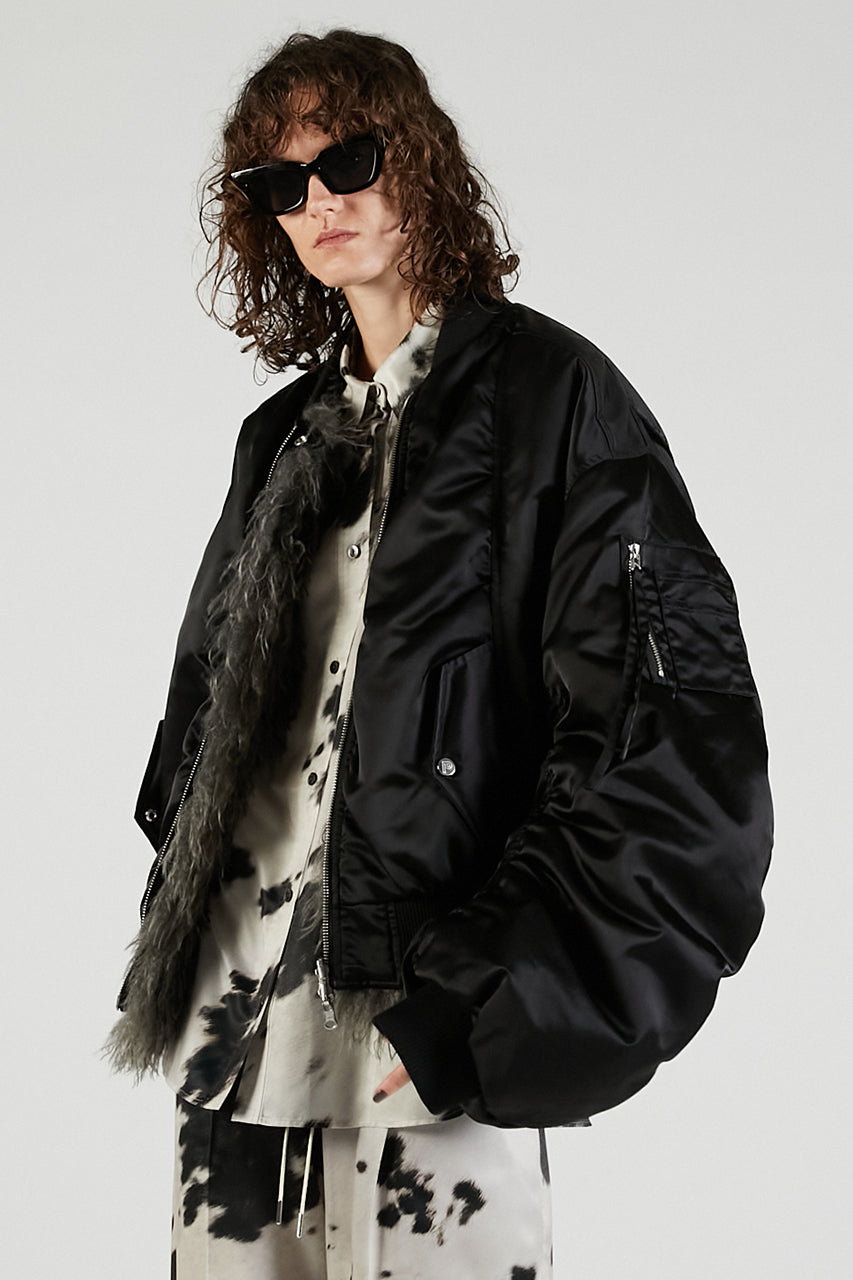 Reversible fur MA-1 - 2025 AUTUMN