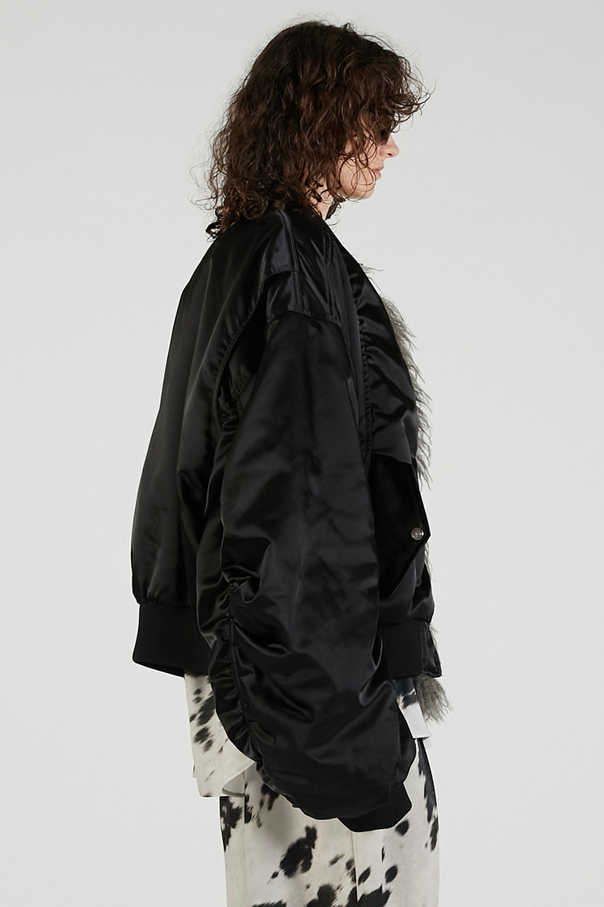 Reversible fur MA-1 - 2025 AUTUMN