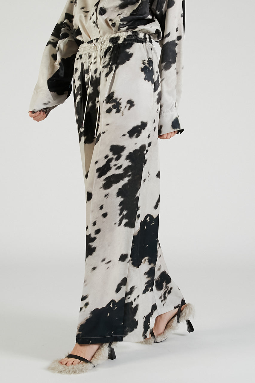 Harako Print Wide Pants