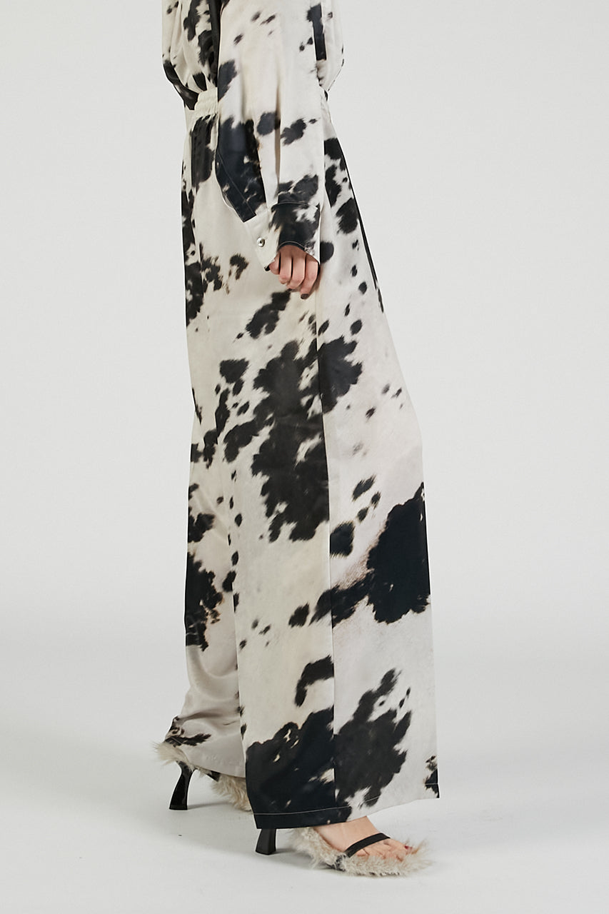 Harako Print Wide Pants