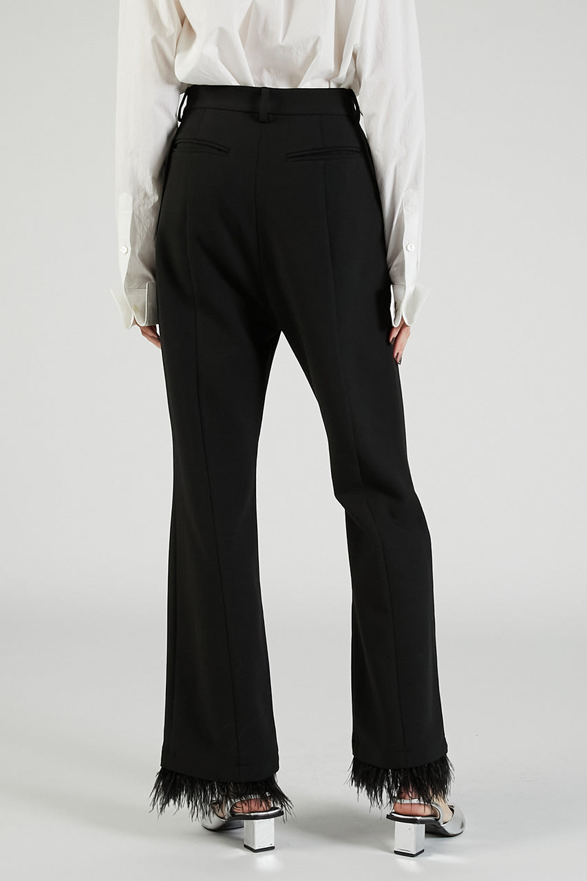 Feather Hem Pants - 2025 AUTUMN
