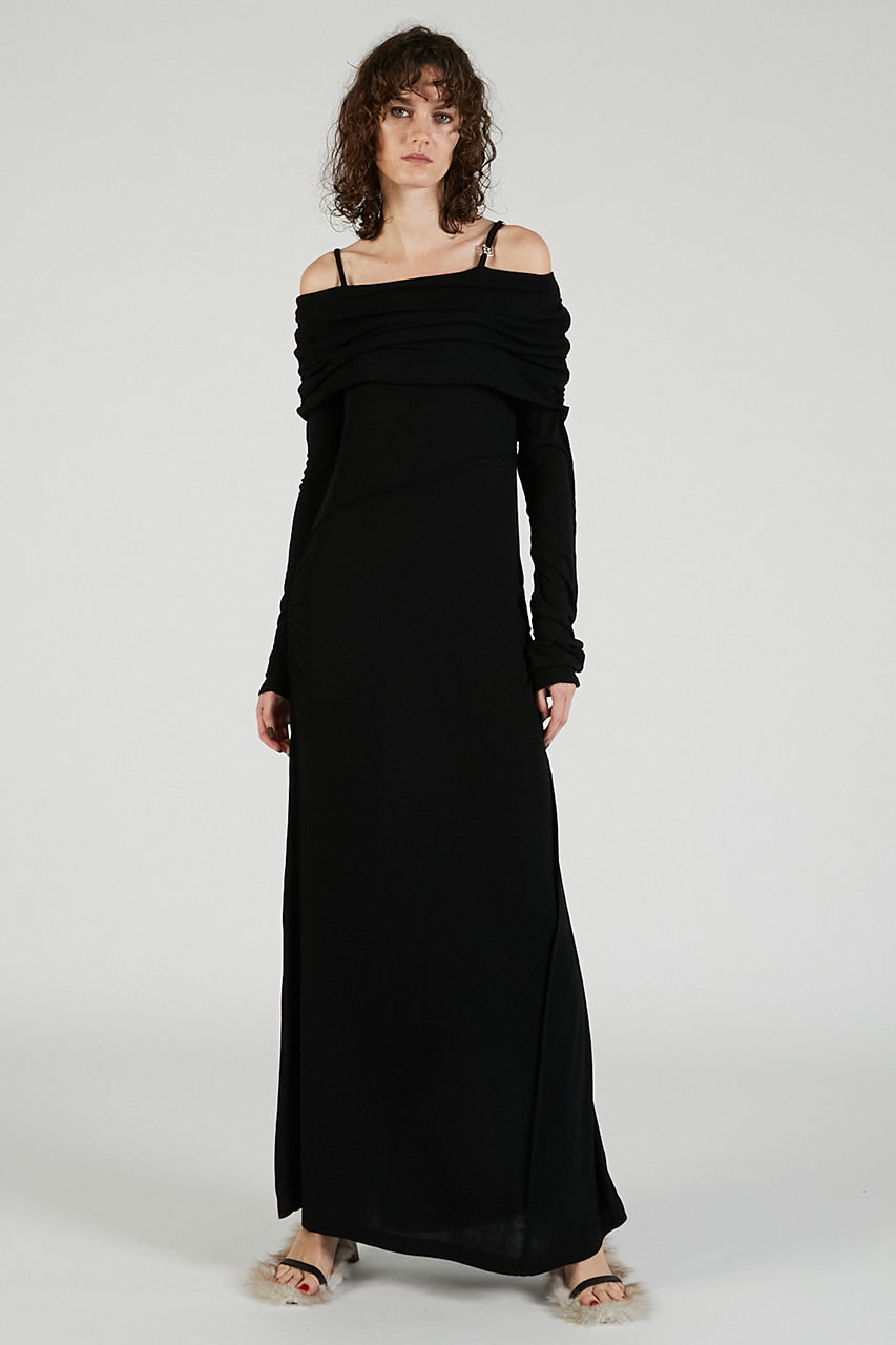 Off-the-shoulder Long Dress