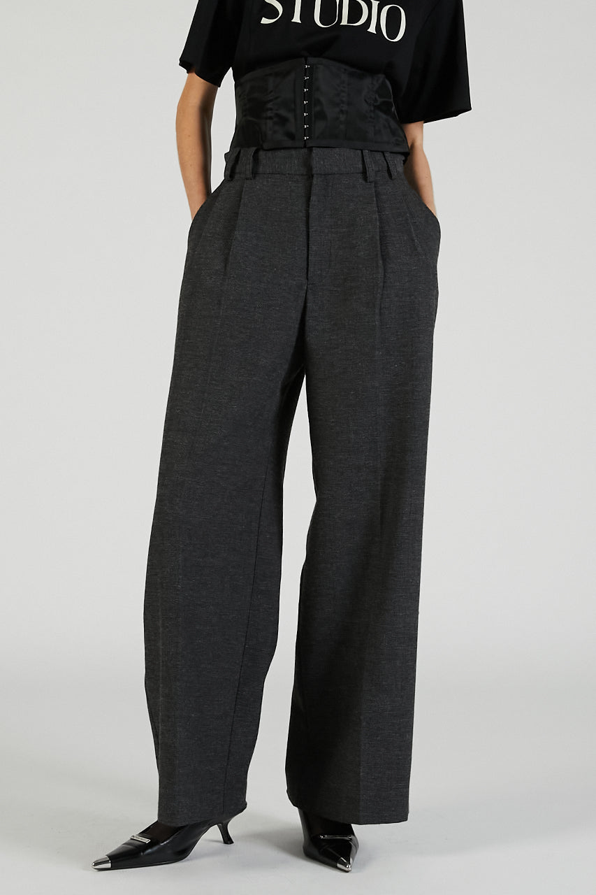 Corset Wide Pants - 2025 AUTUMN