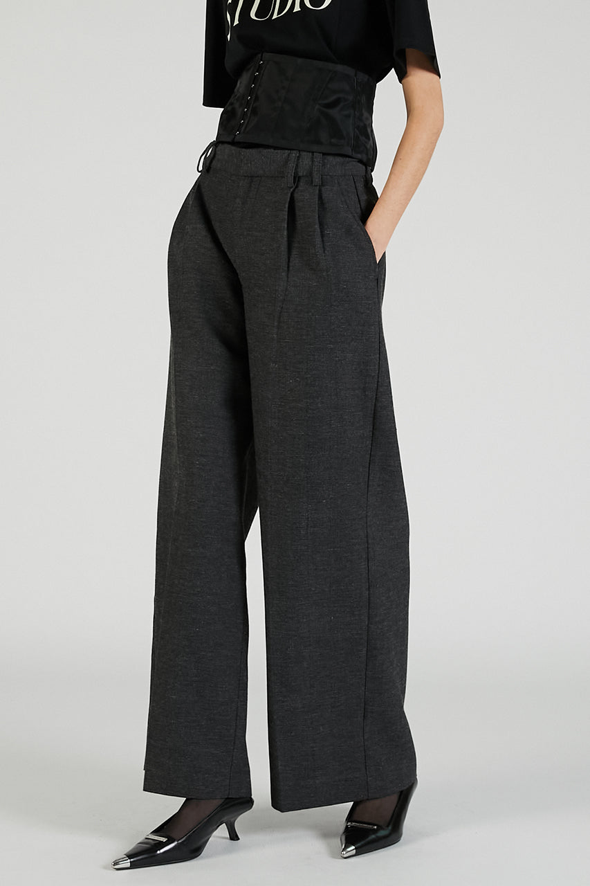 Corset Wide Pants - 2025 AUTUMN