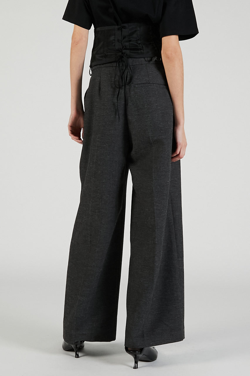 Corset Wide Pants - 2025 AUTUMN