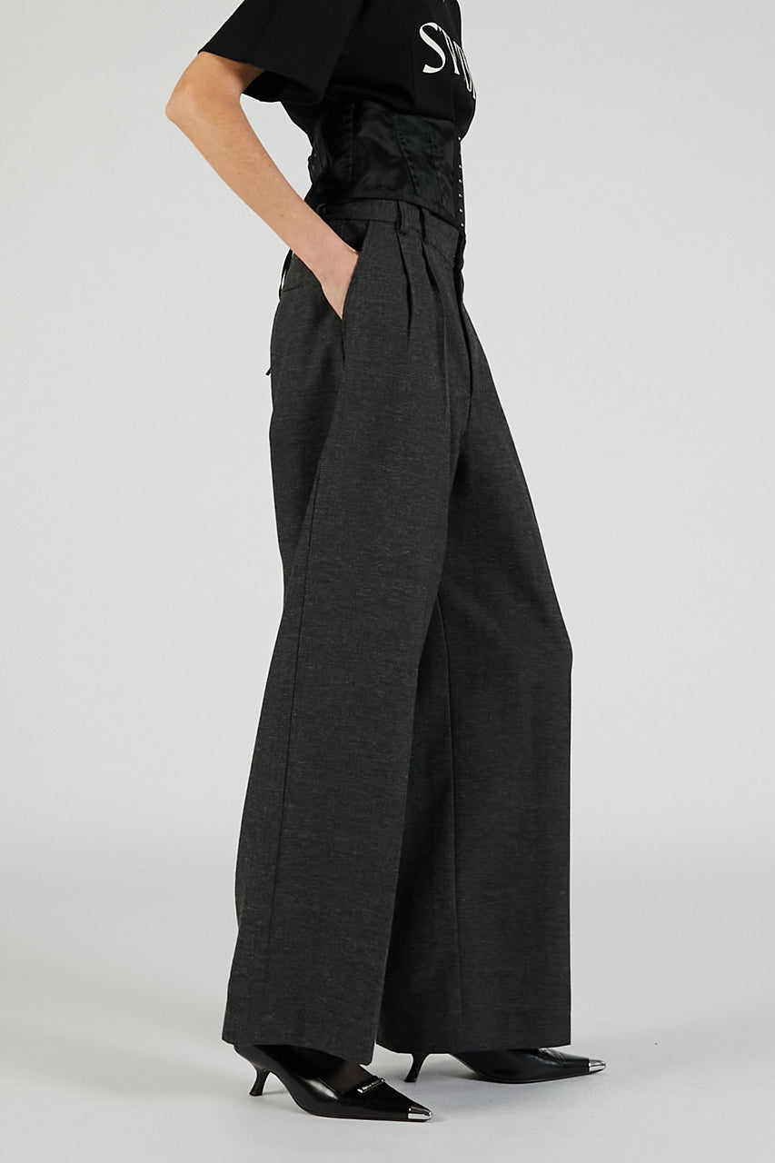 Corset Wide Pants - 2025 AUTUMN