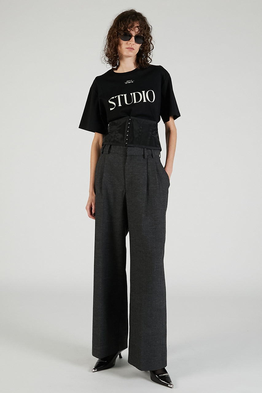 Corset Wide Pants - 2025 AUTUMN