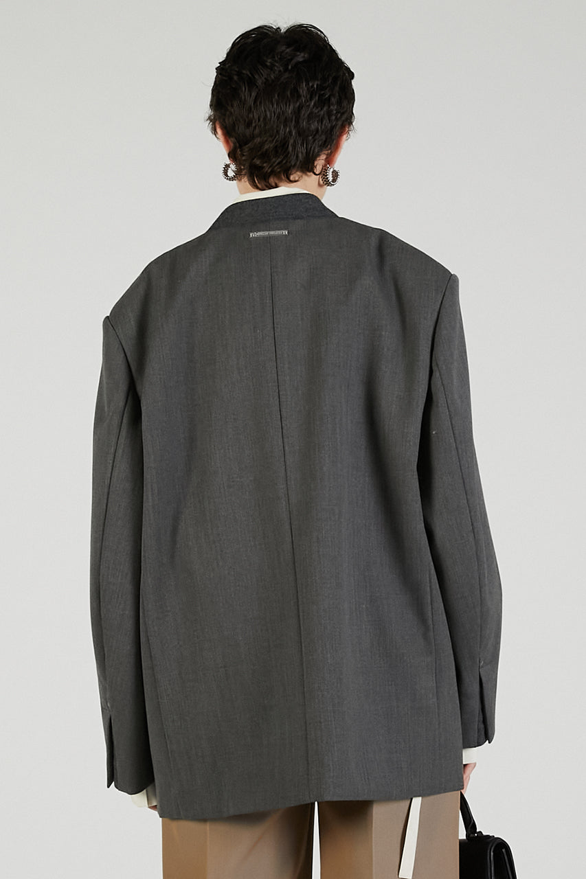 No Collar Big Jacket - 2025 AUTUMN