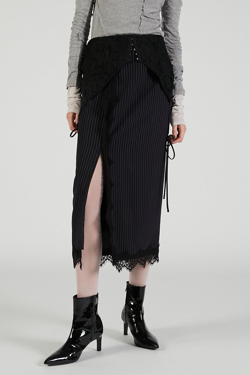 2-Way Lace Midi Skirt - PRE ORDER