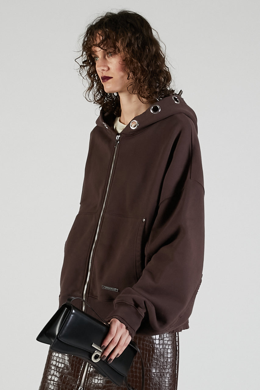 Eyelet Hoodie