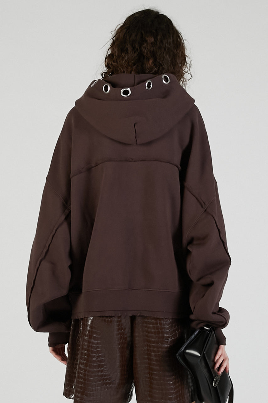 Eyelet Hoodie