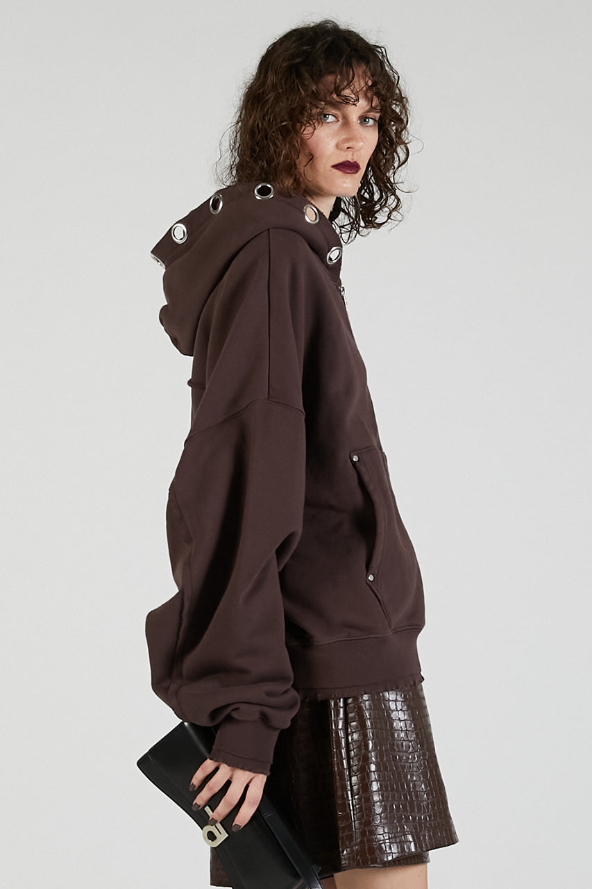 Eyelet Hoodie