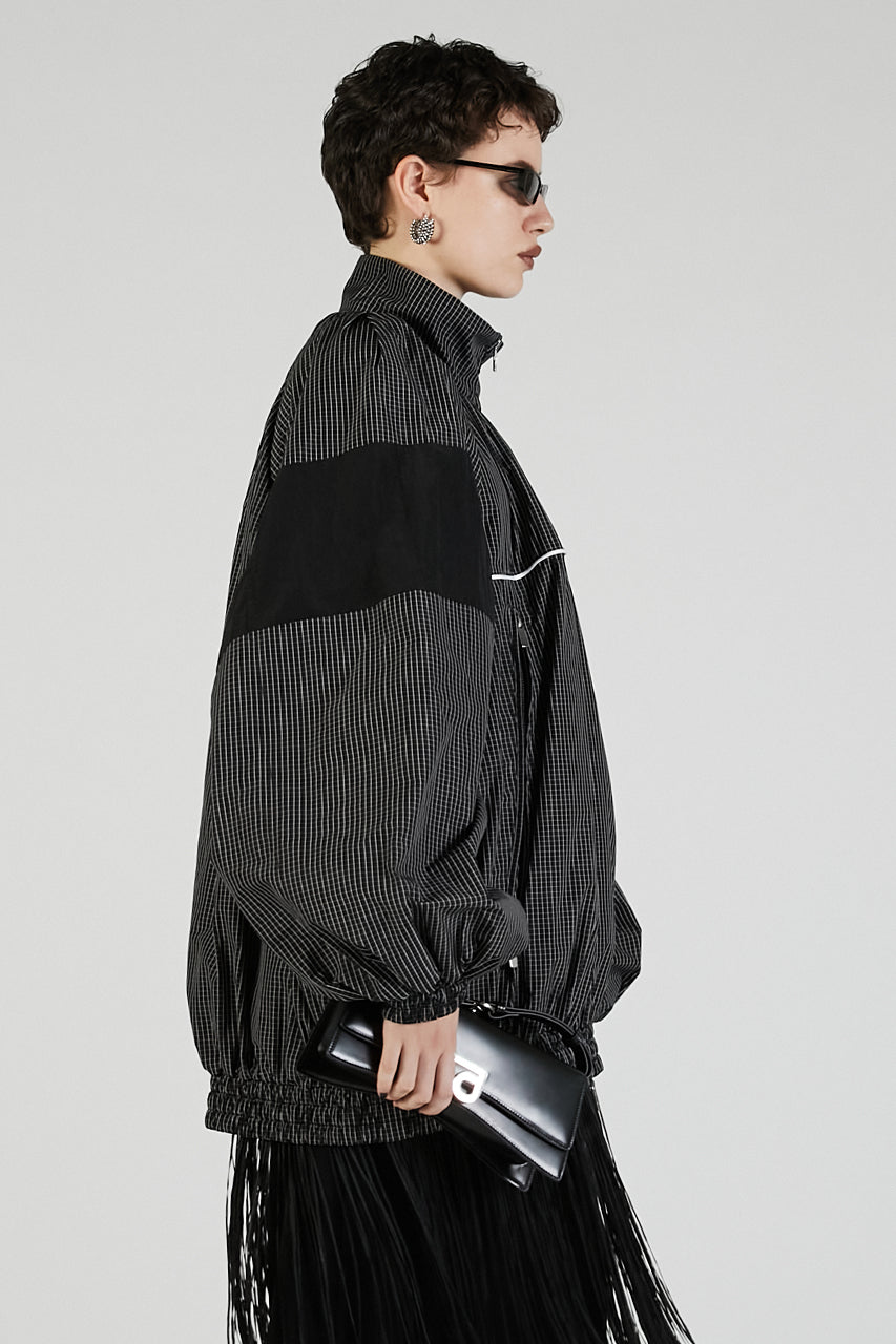 Volume Gathered Trucker Blouson