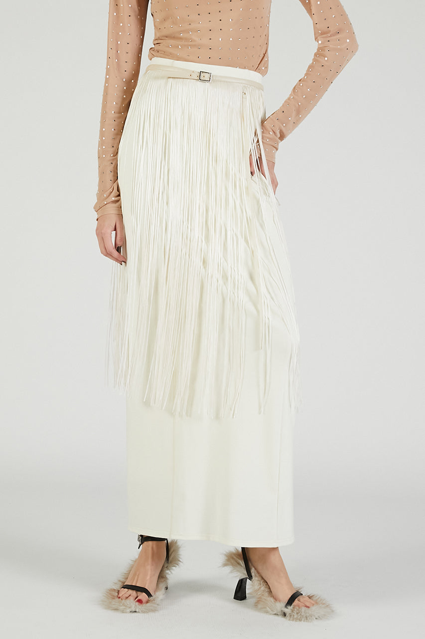 Fringe Belt Skirt - PRE ORDER