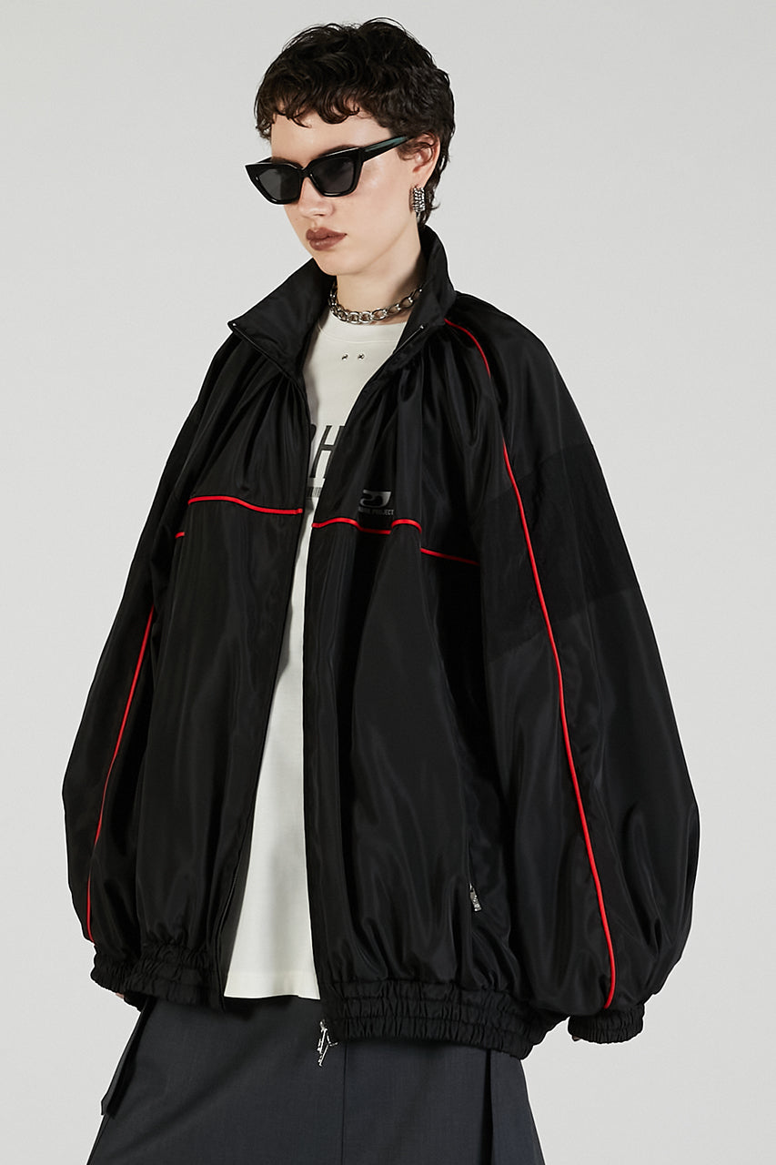 Volume Gathered Trucker Blouson